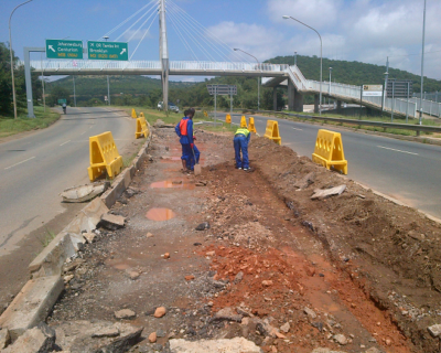 Doubling of Simon Vermotten Road